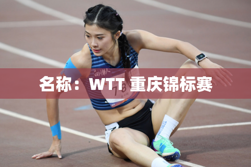 名称：WTT 重庆锦标赛